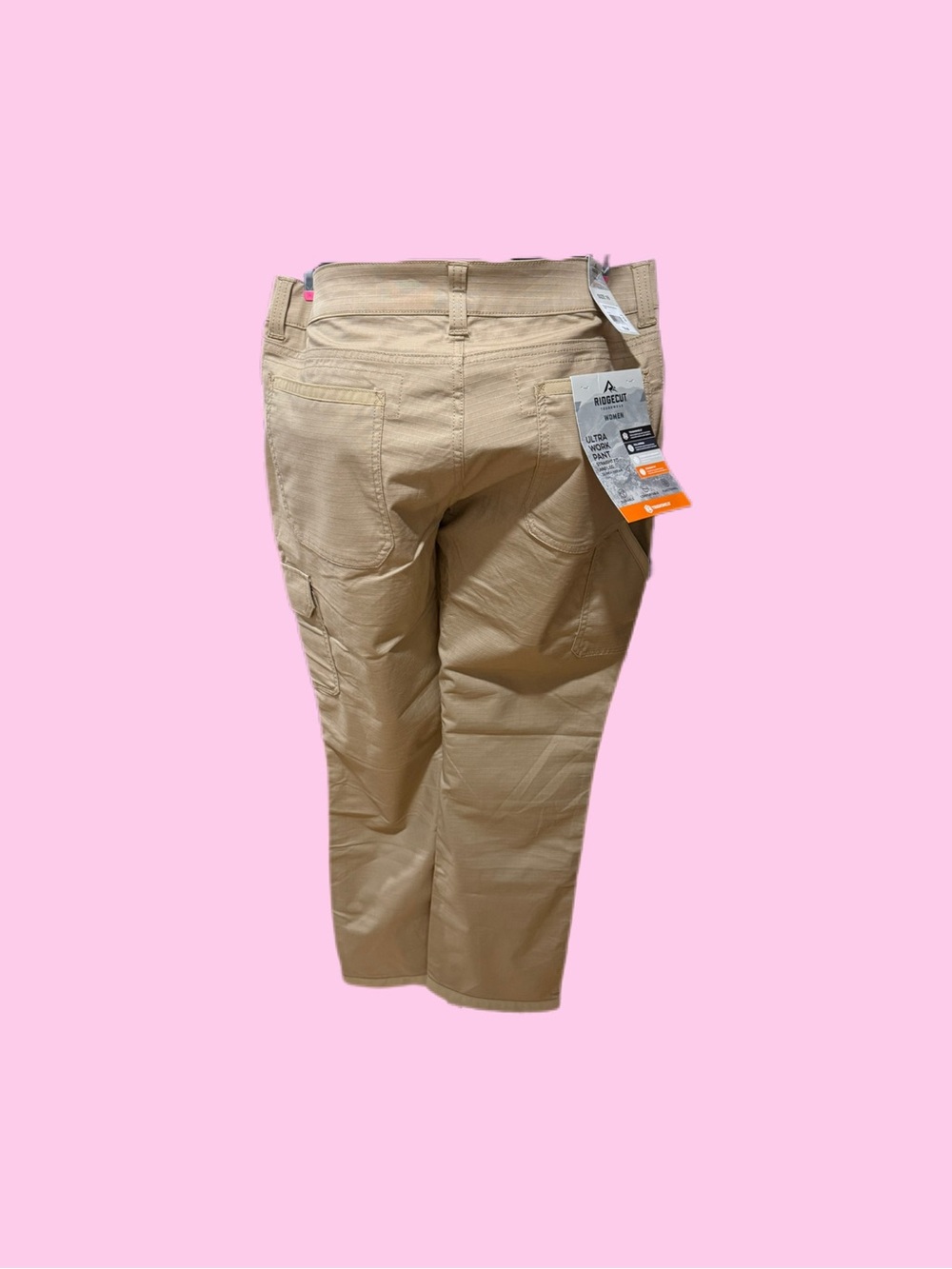 Women’s Tan Cargo Trousers - Relaxed Utility Fit - Picture 2 of 8